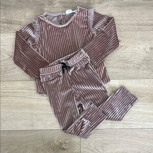 Jessica Simpson Kids Matching Set in Mauve